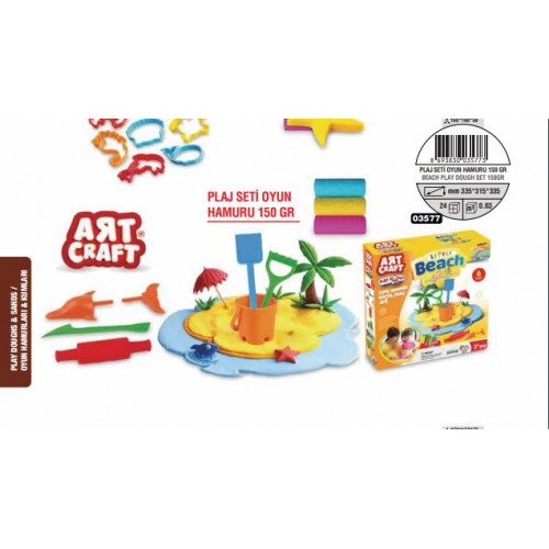 PLAJ SETİ OYUN  HAMURU 150 GR