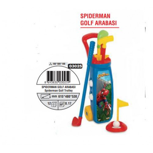 SPIDERMAN GOLF ARABASI