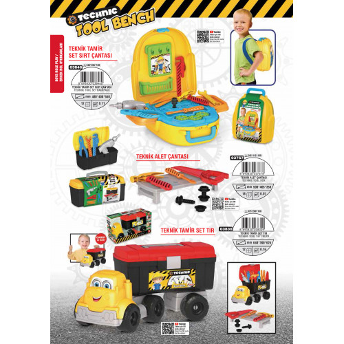 TEKNİK TAMİR SIRT ÇANTASI 