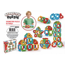 GEOMETRİK PUZZLE 64 PARÇA